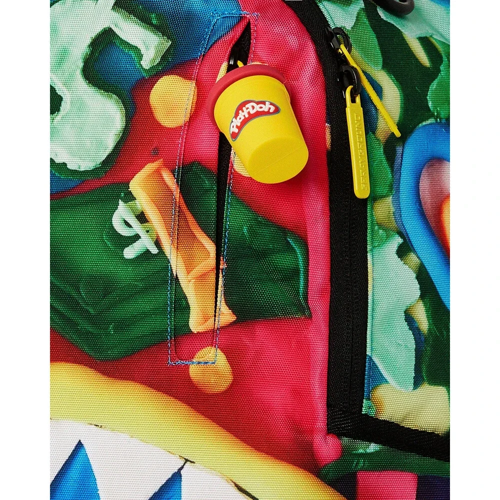 Sprayground Made of Real Playdoh Dlxsr Backpack Lifestyle Laptop Bag DSB111 - Picture 6 of 15